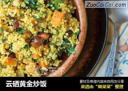 云硒黄金炒饭