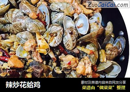 辣炒花蛤鸡