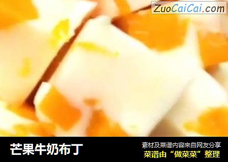 芒果牛奶布丁