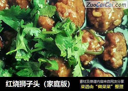 红烧狮子头（家庭版）