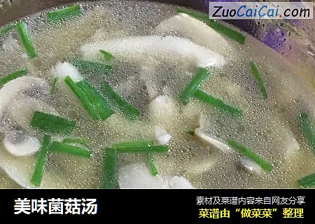 美味菌菇汤