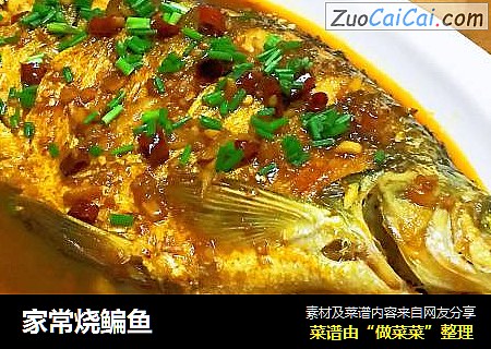 家常烧鳊鱼