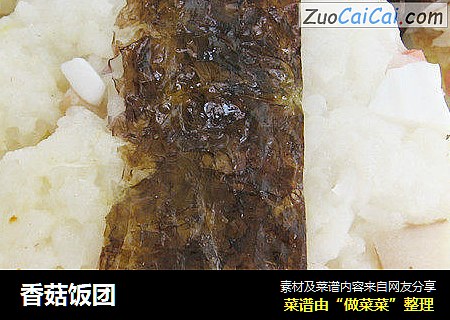 香菇饭团