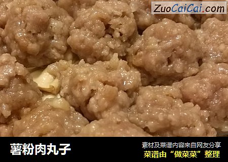 薯粉肉丸子