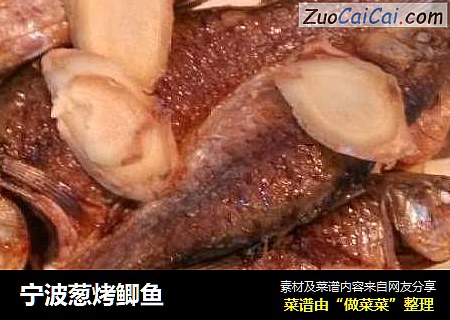 宁波葱烤鲫鱼