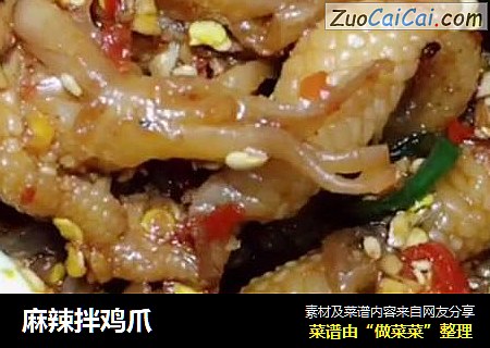 麻辣拌鸡爪