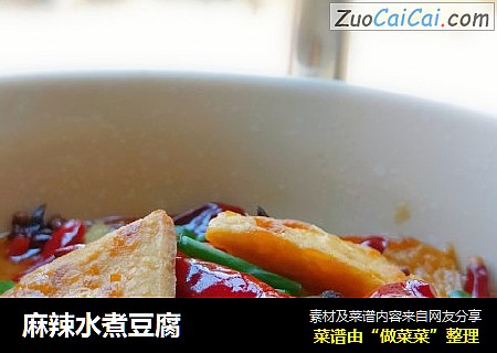 麻辣水煮豆腐