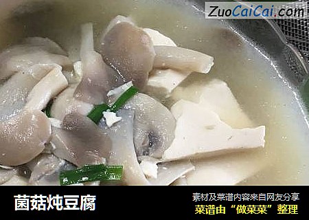 菌菇炖豆腐