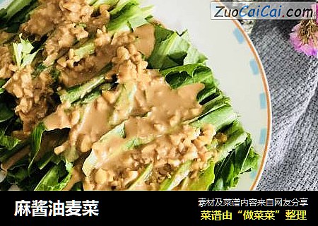 麻酱油麦菜