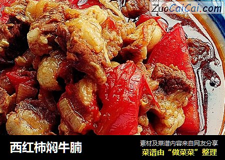 西红柿焖牛腩