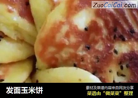 发面玉米饼