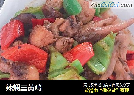 辣焖三黄鸡