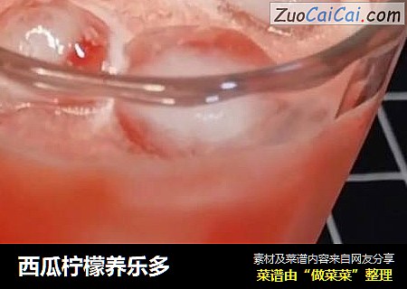 西瓜柠檬养乐多