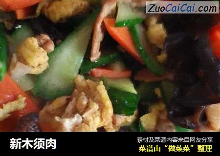 新木须肉
