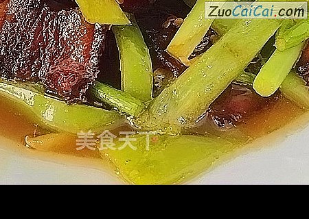 蒜薹酱肉