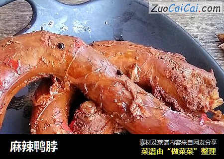 麻辣鸭脖