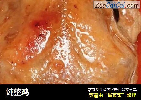 炖整鸡