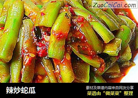 辣炒蛇瓜