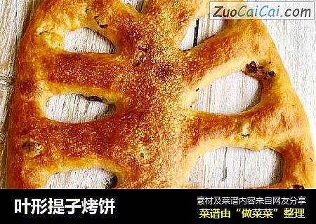 叶形提子烤饼