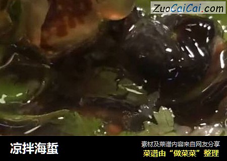 凉拌海蜇