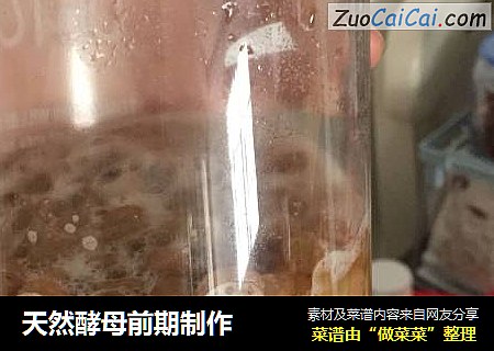 天然酵母前期制作