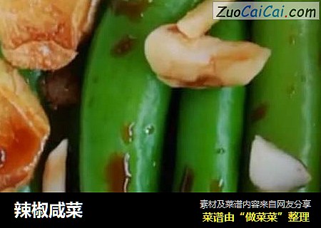 辣椒咸菜