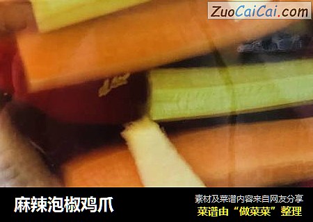 麻辣泡椒鸡爪