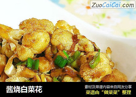 酱烧白菜花