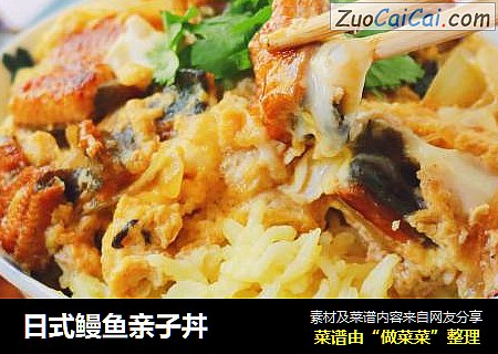 日式鳗鱼亲子丼
