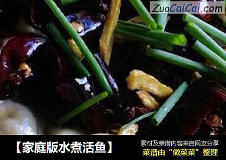 【家庭版水煮活鱼】