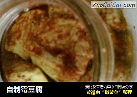 自制霉豆腐