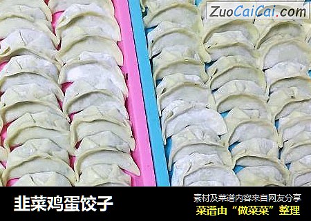 韭菜鸡蛋饺子