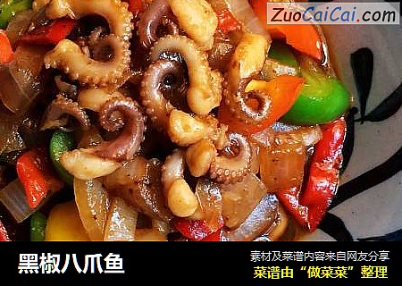 黑椒八爪鱼