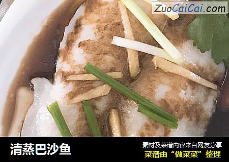 清蒸巴沙鱼