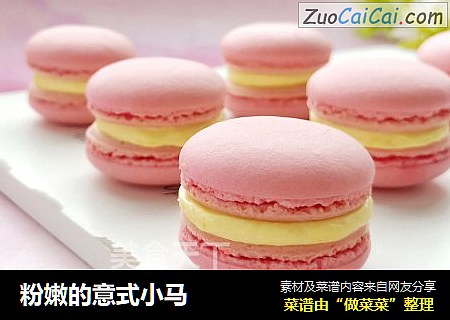 粉嫩的意式小马
