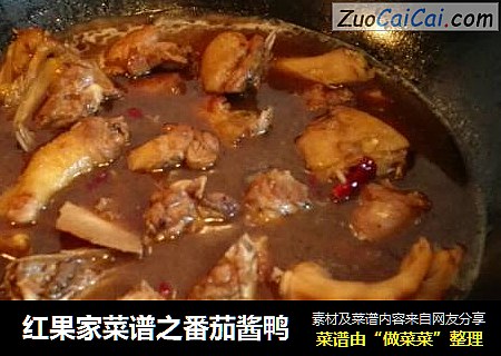红果家菜谱之番茄酱鸭