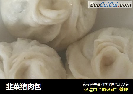 韭菜猪肉包
