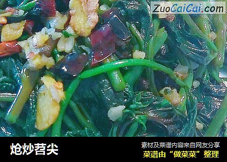 炝炒苕尖