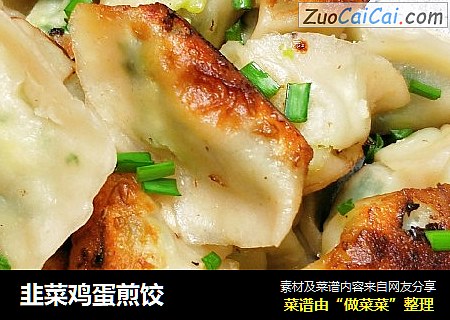 韭菜鸡蛋煎饺