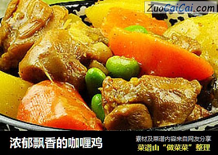 浓郁飘香的咖喱鸡