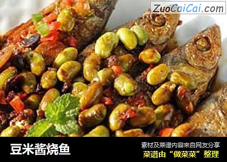 豆米酱烧鱼