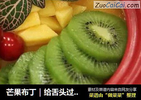 芒果布丁｜给舌头过一个好夏天