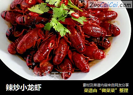 辣炒小龙虾