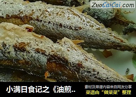 小满日食记之《油煎小燕鱼》