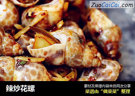 辣炒花螺