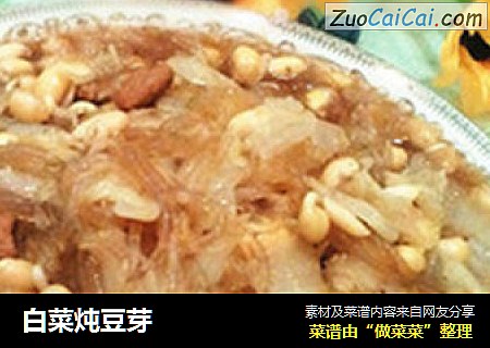 白菜炖豆芽