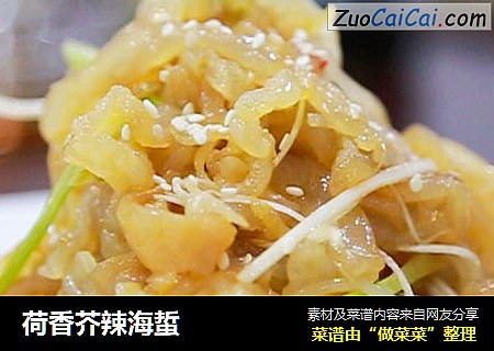 荷香芥辣海蜇