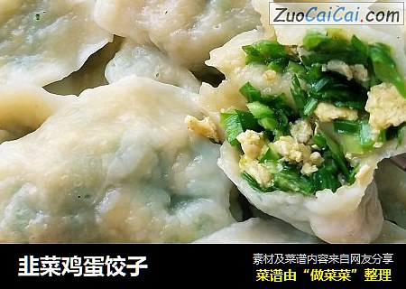 韭菜鸡蛋饺子
