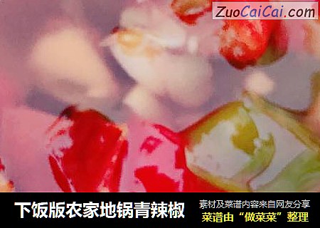 下饭版农家地锅青辣椒