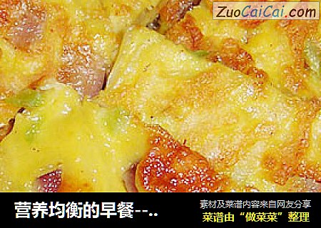 营养均衡的早餐--香煎土豆饼